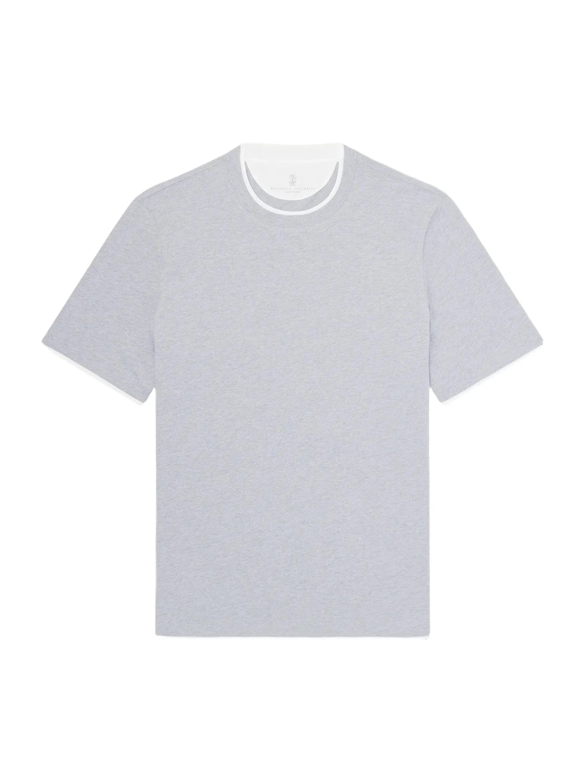 Layered Cotton-Jersey T-Shirt - Men Layered Cotton-Jersey T-Shirt - Men