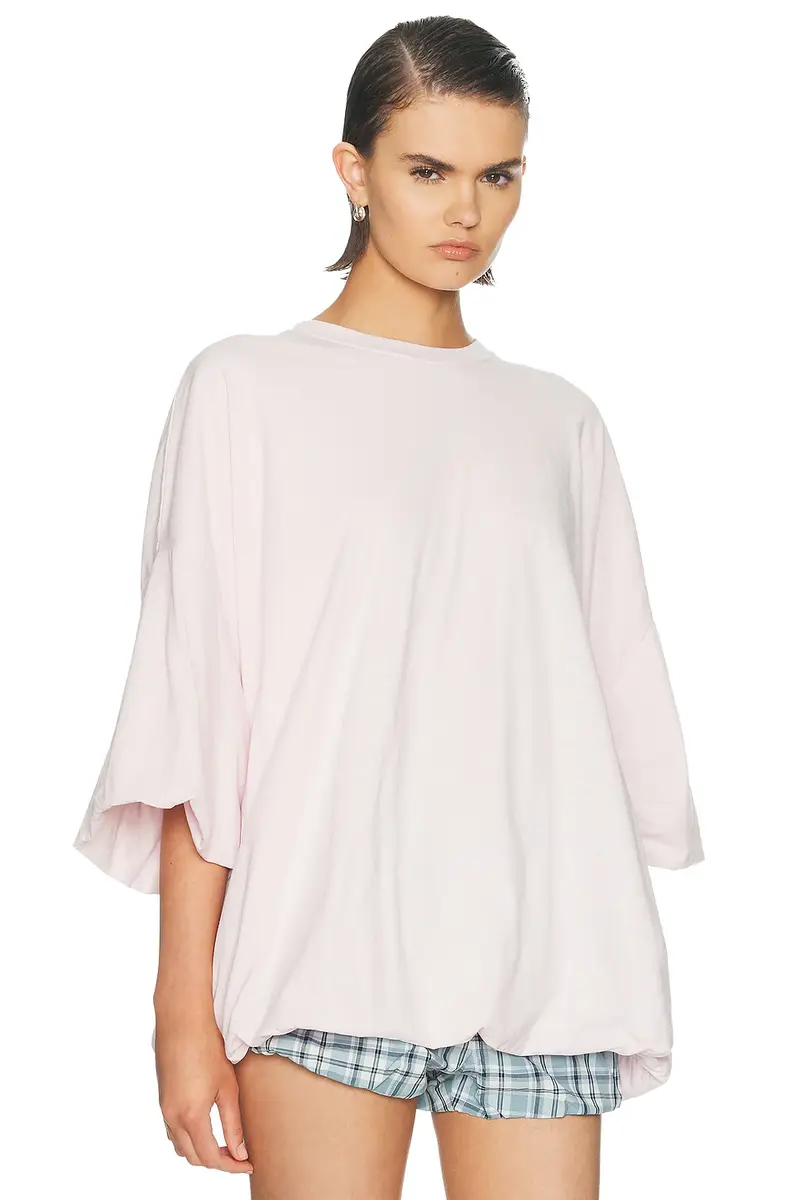 Acne Studios Eniko Irregular T-Shirt | Thumbnail 2 Acne Studios Eniko Irregular T-Shirt | Thumbnail 2