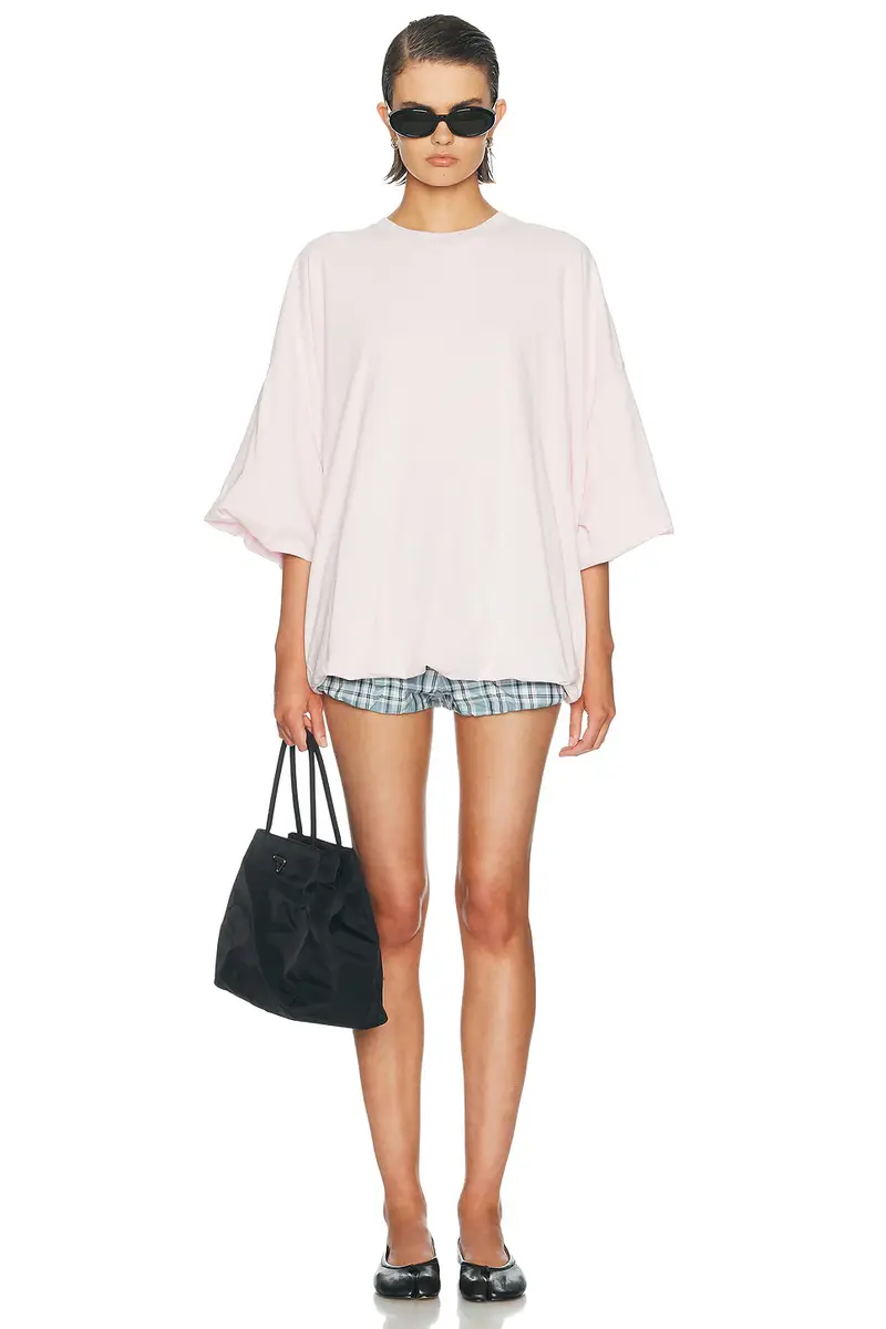 Acne Studios Eniko Irregular T-Shirt | Thumbnail 4 Acne Studios Eniko Irregular T-Shirt | Thumbnail 4