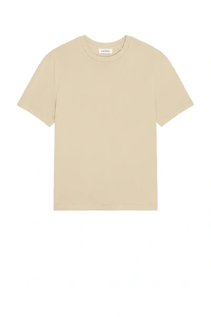 Frame Short Sleeve Light Cotton Tee | Thumbnail 4
