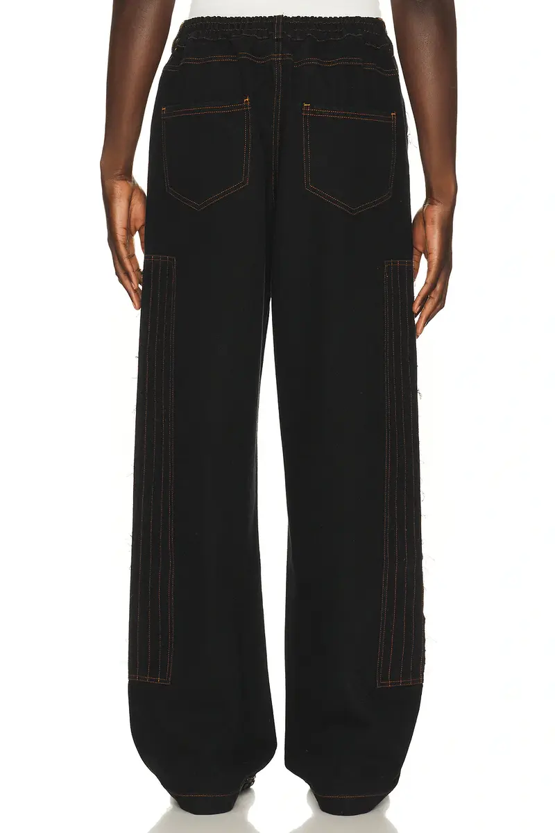 Pas Une Marque Distressed Patch Carpenter Pants | Thumbnail 3 Pas Une Marque Distressed Patch Carpenter Pants | Thumbnail 3