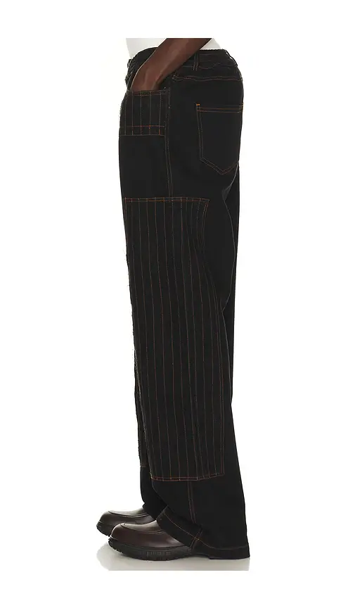 Pas Une Marque Distressed Patch Carpenter Pants | Thumbnail 7 Pas Une Marque Distressed Patch Carpenter Pants | Thumbnail 7