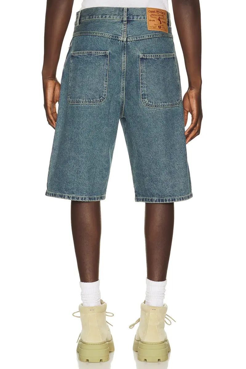 CARNE BOLLENTE Love Denim Shorts | Thumbnail 2 CARNE BOLLENTE Love Denim Shorts | Thumbnail 2