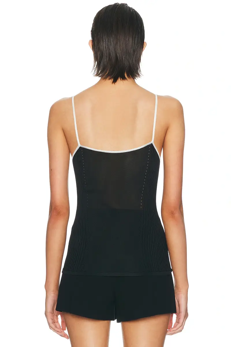 HIGH SPORT Slinky Tipped Tyler Cami Top | Thumbnail 3 HIGH SPORT Slinky Tipped Tyler Cami Top | Thumbnail 3