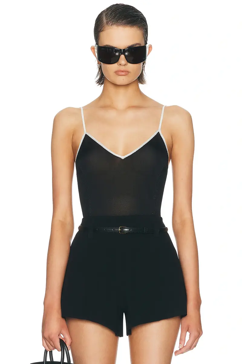 High Sport Slinky Tipped Tyler Cami Top | Image 1 High Sport Slinky Tipped Tyler Cami Top | Image 1