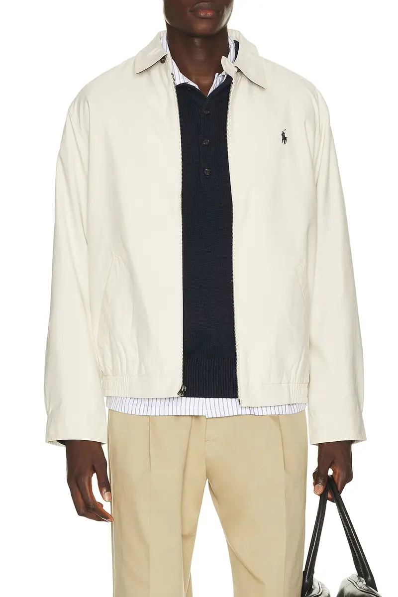 Polo Ralph Lauren Polyester Twill Bi-Swing Windbreaker Jacket | Image 1 Polo Ralph Lauren Polyester Twill Bi-Swing Windbreaker Jacket | Image 1