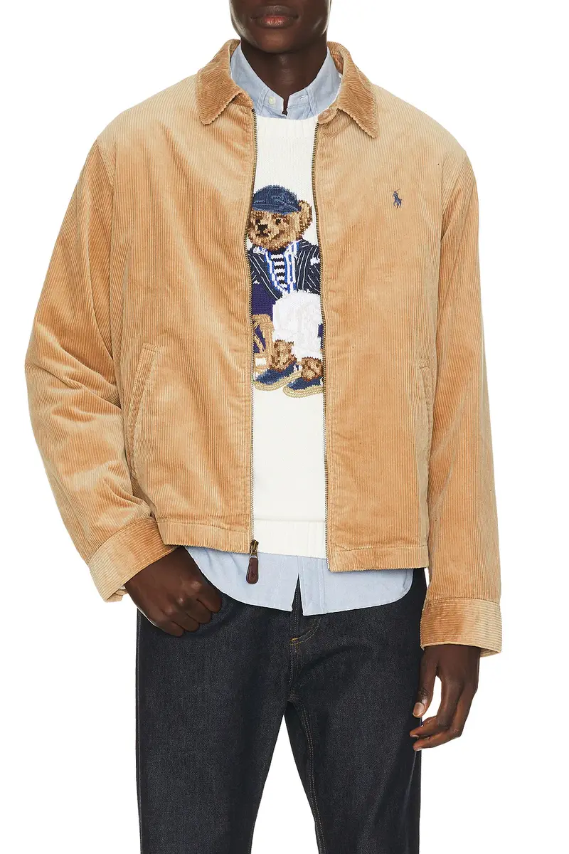 Polo Ralph Lauren 8 Wale Corduroy Wynton Windbreaker | Image 1 Polo Ralph Lauren 8 Wale Corduroy Wynton Windbreaker | Image 1
