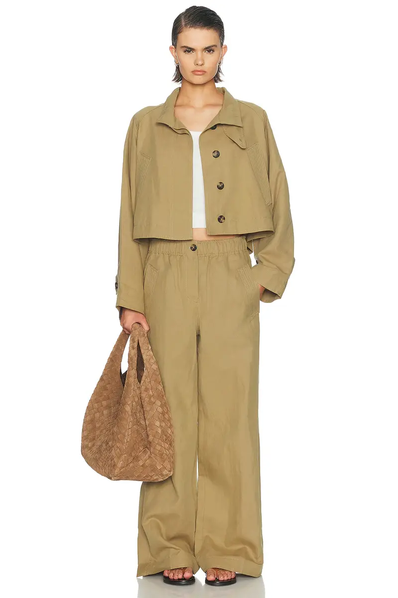 Helmut Lang Cropped Trench Jacket | Thumbnail 5 Helmut Lang Cropped Trench Jacket | Thumbnail 5