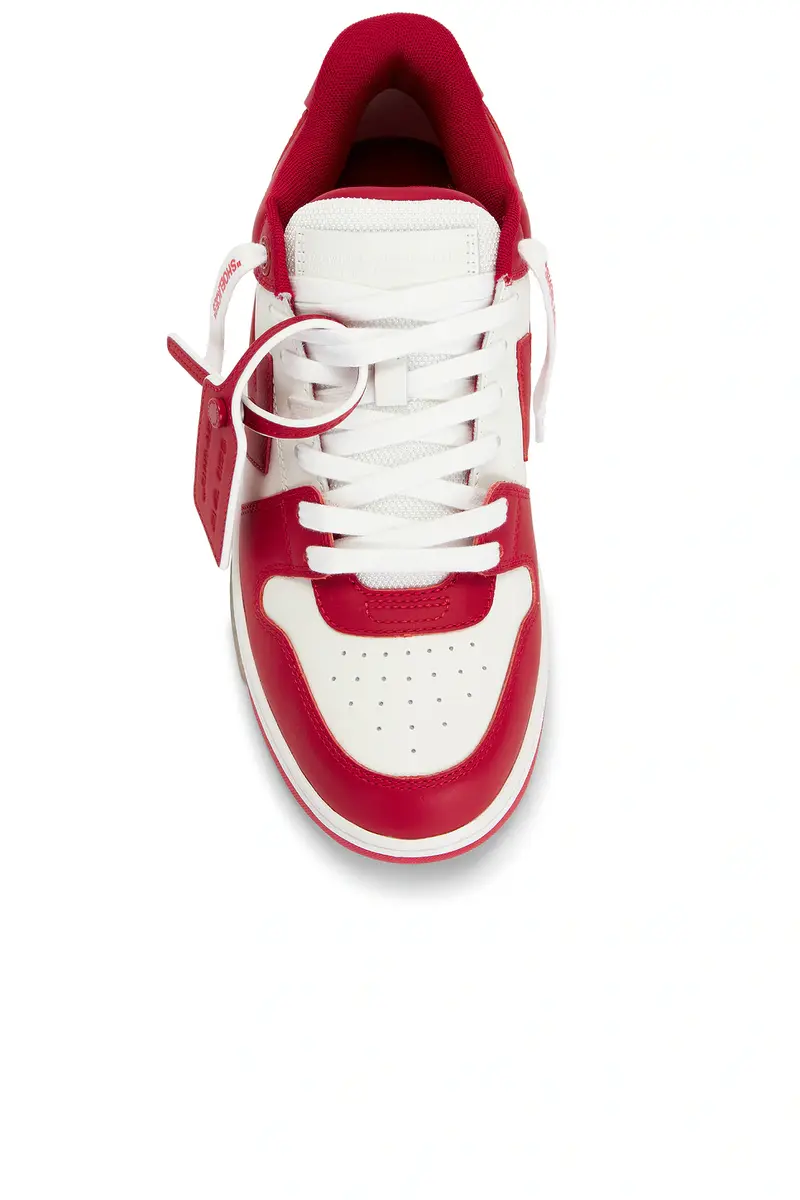 Off-White Out Of Office Calf Leather Sneaker | Thumbnail 4 Off-White Out Of Office Calf Leather Sneaker | Thumbnail 4