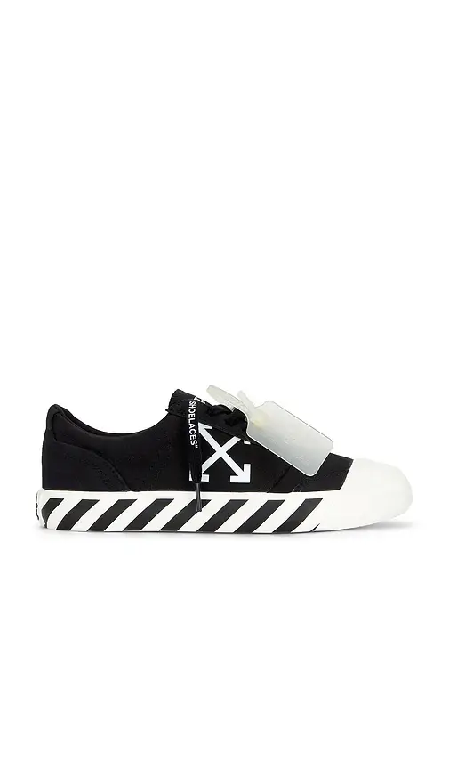 Off-White Vulcanized Undercut Sneaker | Thumbnail 7 Off-White Vulcanized Undercut Sneaker | Thumbnail 7