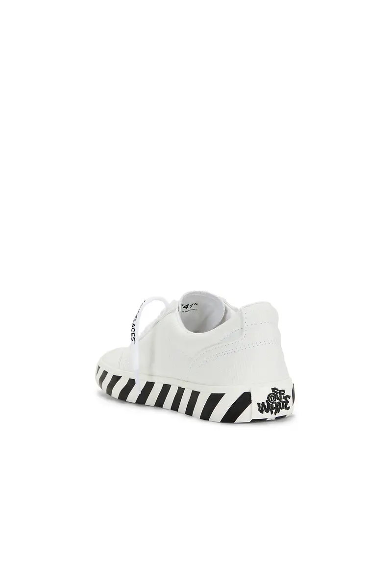Off-White Vulcanized Undercut Sneaker | Thumbnail 3 Off-White Vulcanized Undercut Sneaker | Thumbnail 3