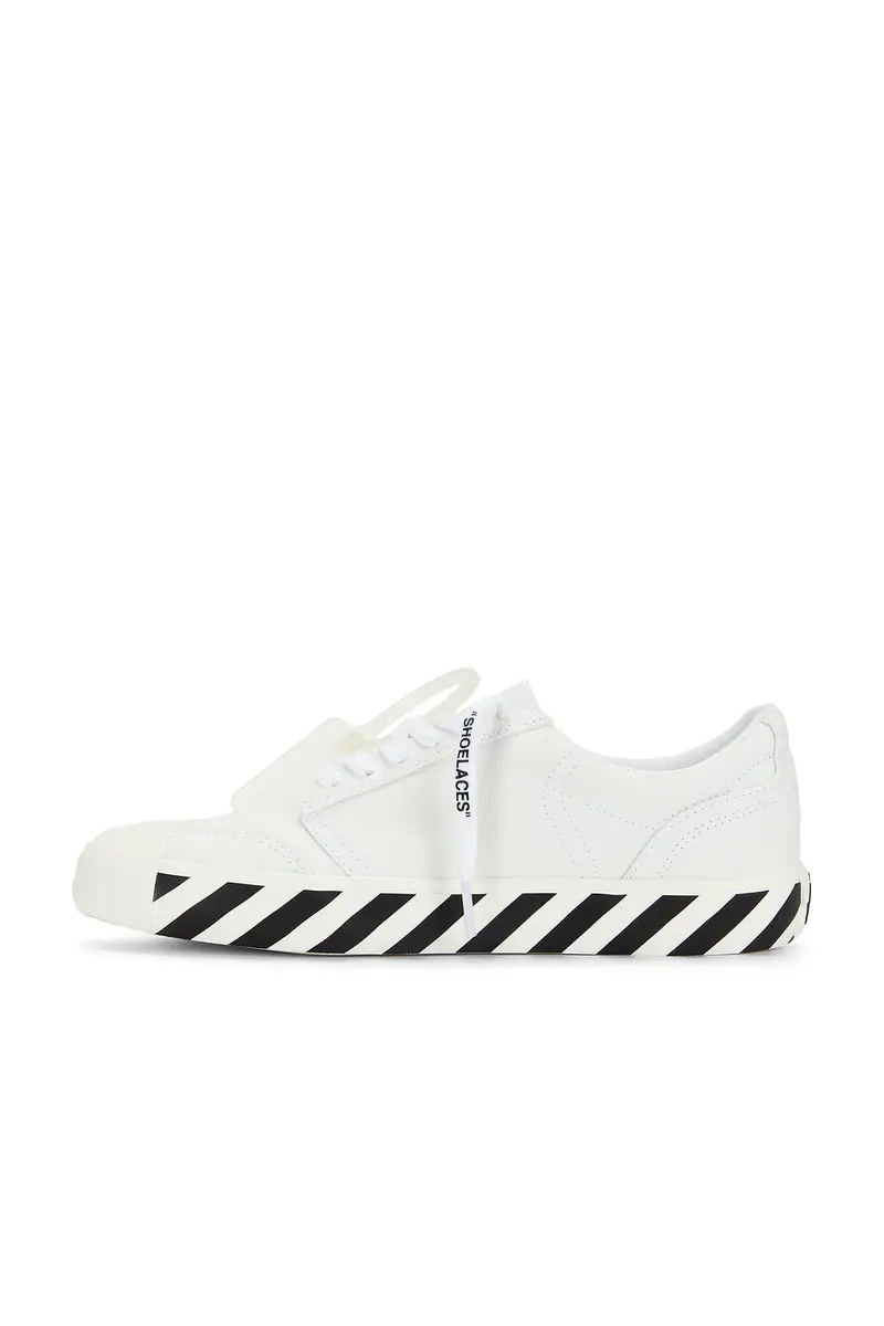 Off-White Vulcanized Undercut Sneaker | Thumbnail 5 Off-White Vulcanized Undercut Sneaker | Thumbnail 5