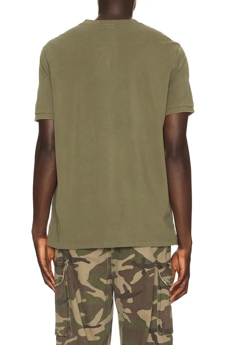 Polo Ralph Lauren Short Sleeve Garment Dyed Featherweight Mesh Henley T-Shirt | Thumbnail 2