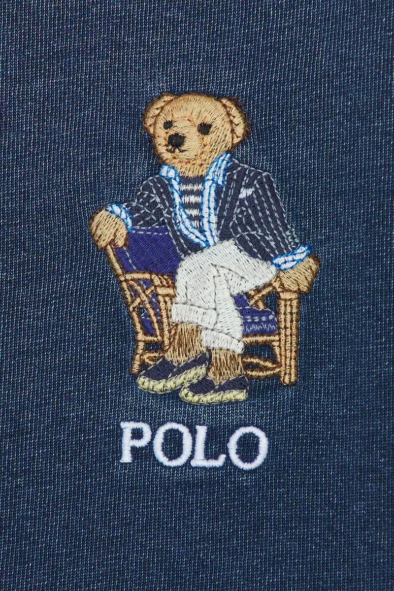 Polo Ralph Lauren Short Sleeve Jersey Knit Novelty Newport Bear T-Shirt | Thumbnail 5