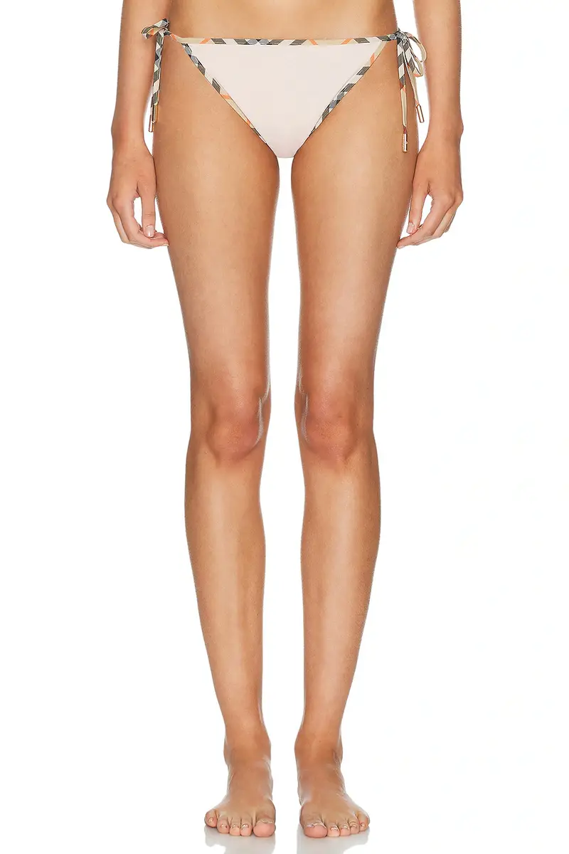 Burberry Tie Side Bikini Bottom | Image 1 Burberry Tie Side Bikini Bottom | Image 1