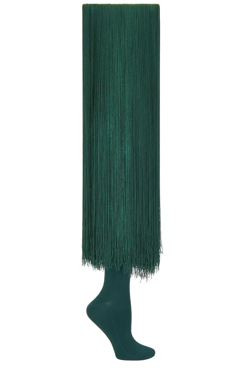 Alaïa Fringe High Sock