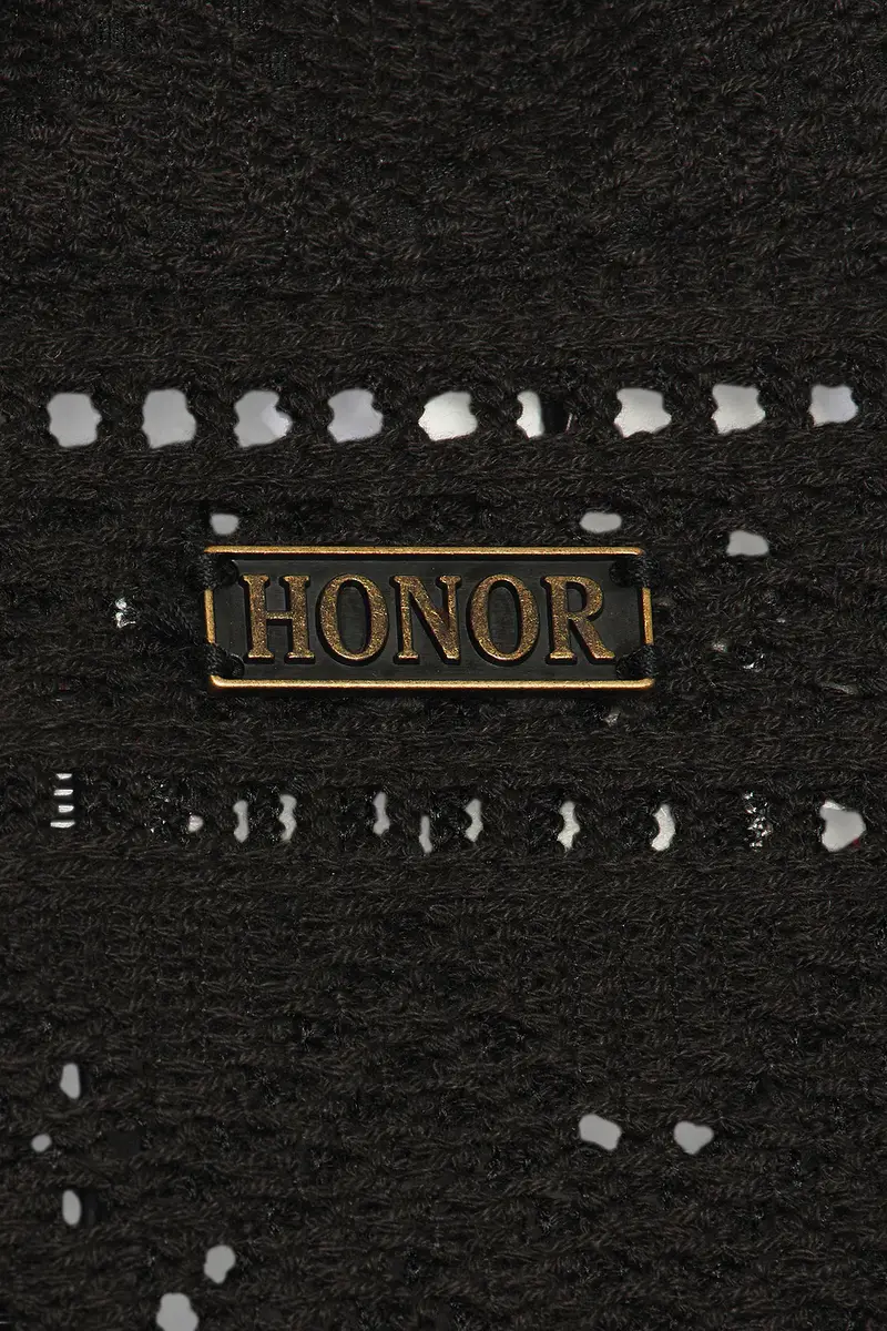 Honor The Gift Pointelle Crochet Camp Collar Shirt | Thumbnail 5