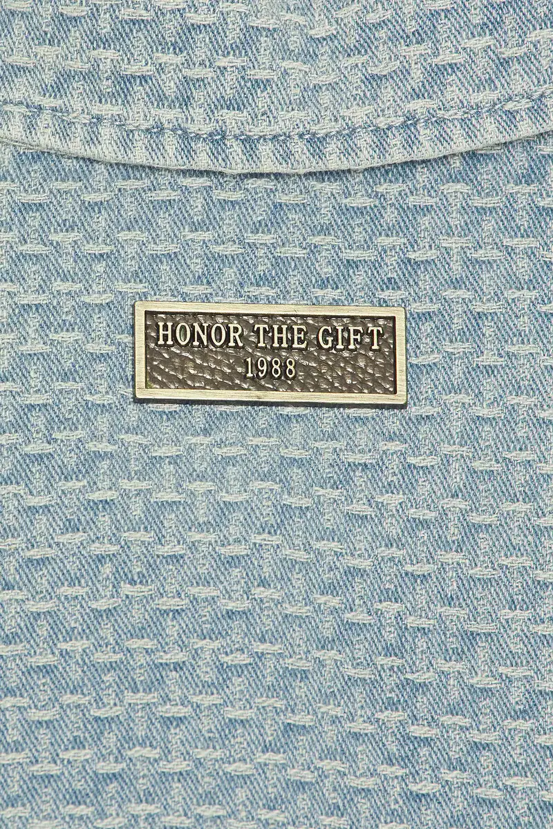 Honor The Gift Vintage Indigo Zip Front Short Sleeve | Thumbnail 5 Honor The Gift Vintage Indigo Zip Front Short Sleeve | Thumbnail 5