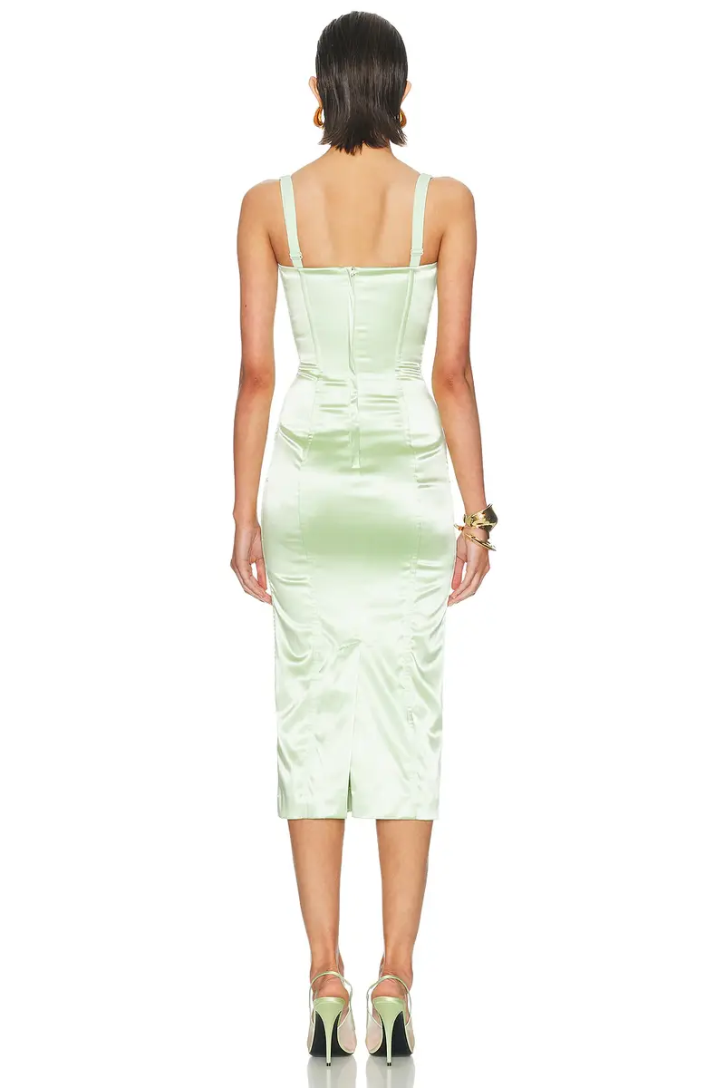 Dolce & Gabbana Bustier Midi Dress | Thumbnail 3 Dolce & Gabbana Bustier Midi Dress | Thumbnail 3