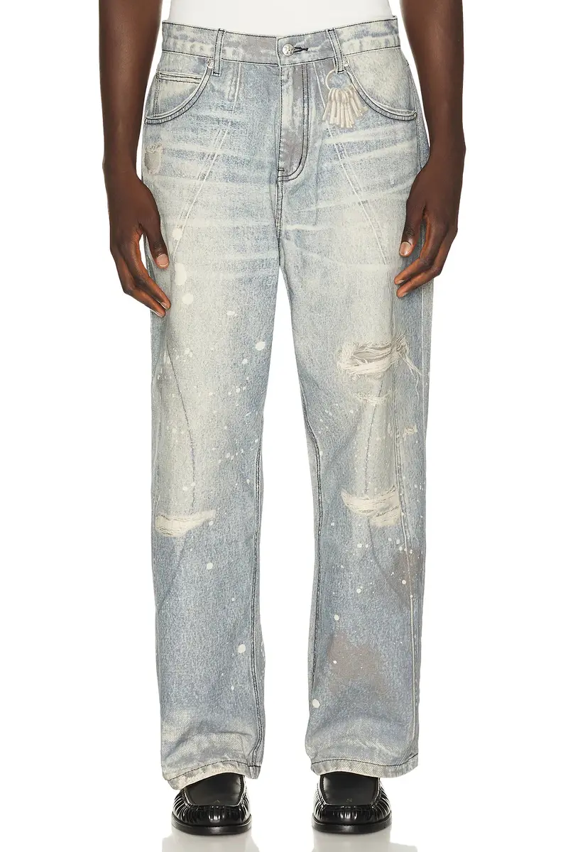 VANDYTHEPINK Trompe L'oeil Jeans | Thumbnail 2