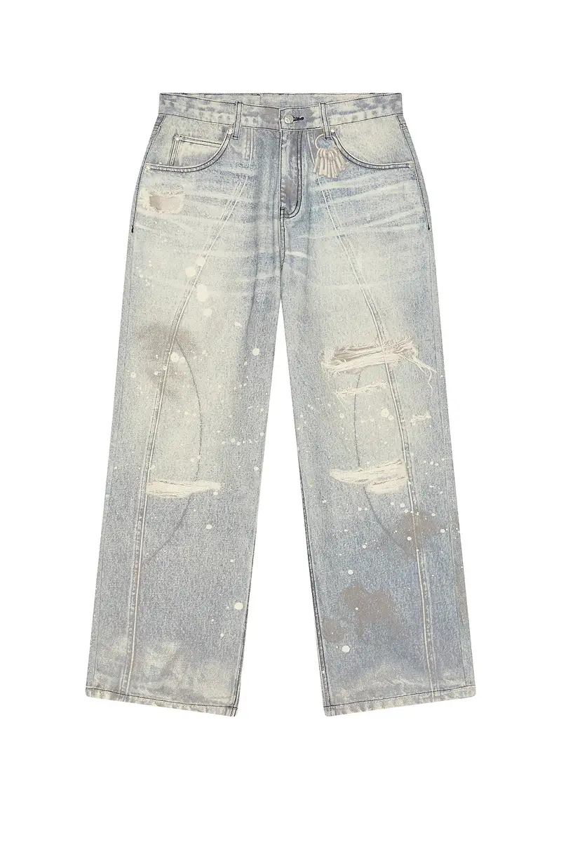 VANDYTHEPINK Trompe L'oeil Jeans | Thumbnail 6