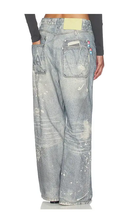 VANDYTHEPINK Trompe L'oeil Jeans | Thumbnail 9