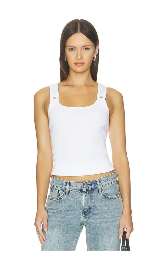 STILL HERE Snap Tank Top | Image 1 STILL HERE Snap Tank Top | Image 1