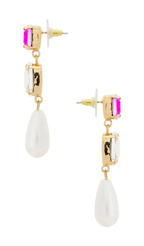 petit moments Alexis Pearl Drop Earrings | Thumbnail 2 petit moments Alexis Pearl Drop Earrings | Thumbnail 2