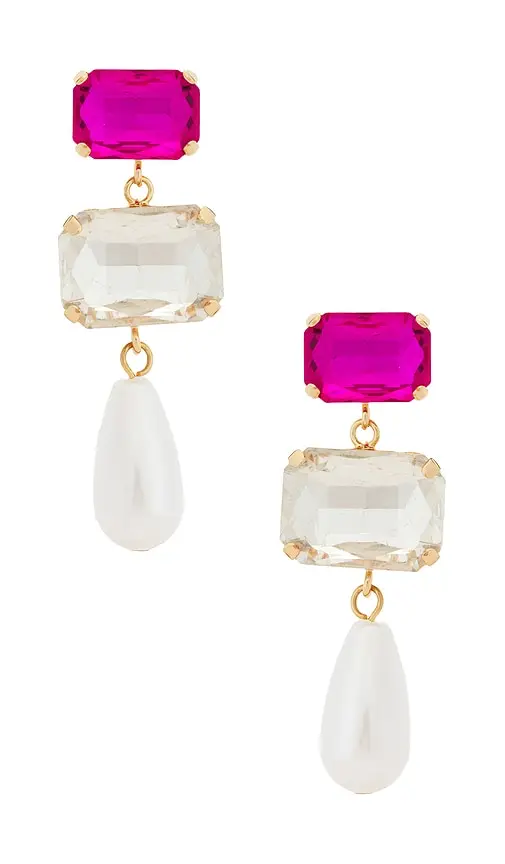 petit moments Alexis Pearl Drop Earrings | Image 1 petit moments Alexis Pearl Drop Earrings | Image 1