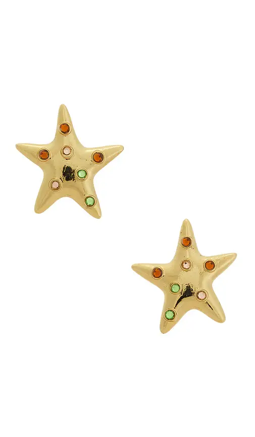 petit moments Small Sea Star Earrings | Image 1 petit moments Small Sea Star Earrings | Image 1