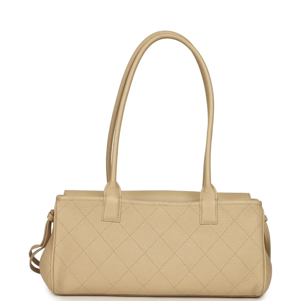 Chanel Chanel Small "Urban Essential" East West Shopping Tote Light Beige Caviar Gold Hardware (Copy) | Thumbnail 4