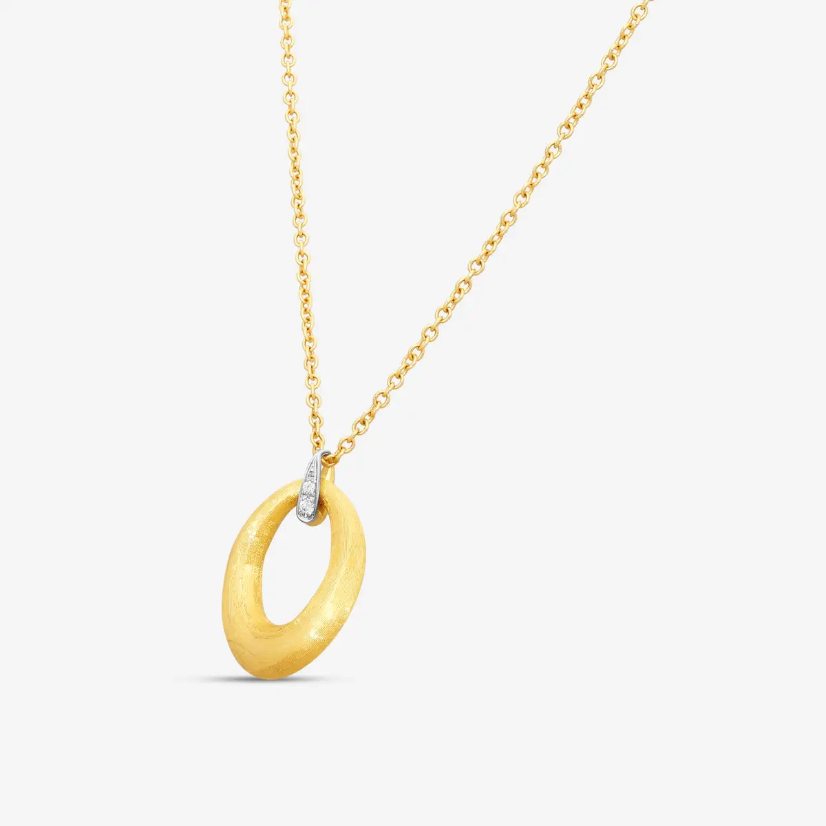 MARCO BICEGO Marco Bicego Lucia 18K Yellow Gold Diamond Pendant Necklace by The Solist | Thumbnail 2 MARCO BICEGO Marco Bicego Lucia 18K Yellow Gold Diamond Pendant Necklace by The Solist | Thumbnail 2