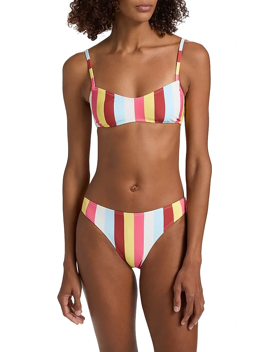 Solid & Striped Women's The Rachel Stripe Bikini Top | Thumbnail 3 Solid & Striped Women's The Rachel Stripe Bikini Top | Thumbnail 3
