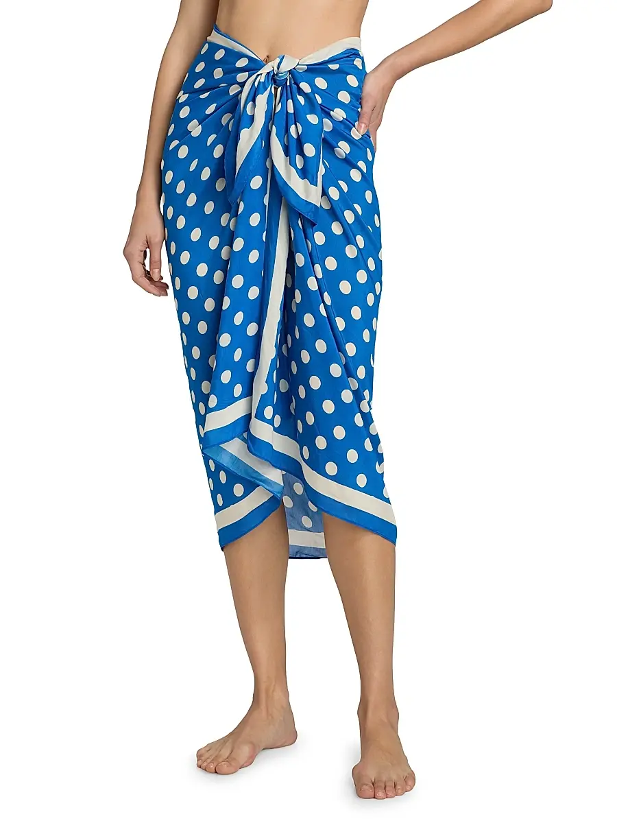 Solid & Striped Women's The Long Reversible Pareo | Thumbnail 3 Solid & Striped Women's The Long Reversible Pareo | Thumbnail 3