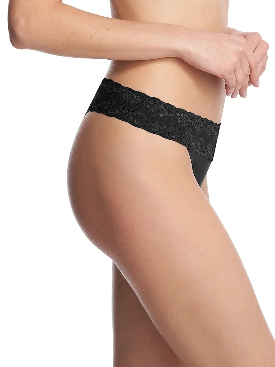 Natori Women's Bliss Perfection One Size Thong 3-Pack | Thumbnail 3 Natori Women's Bliss Perfection One Size Thong 3-Pack | Thumbnail 3