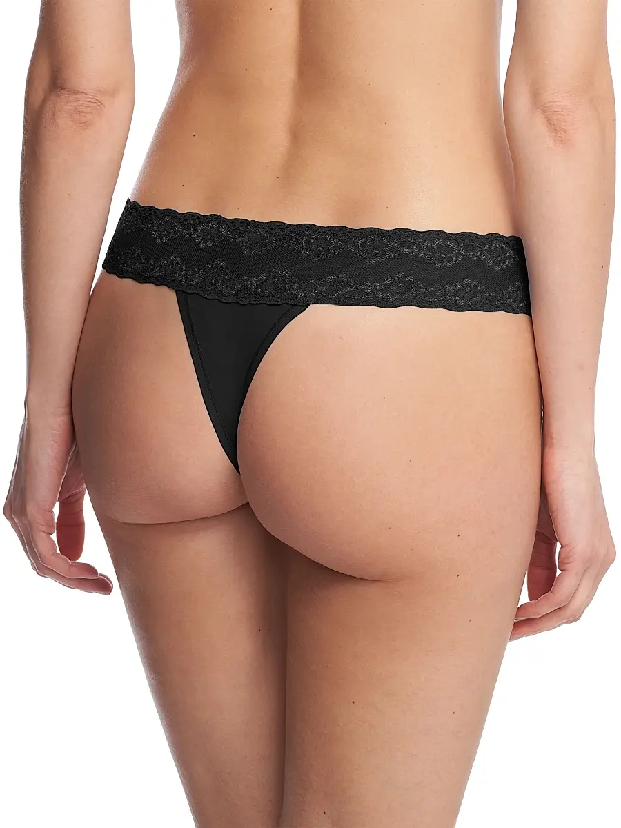 Natori Women's Bliss Perfection One Size Thong 3-Pack | Thumbnail 4 Natori Women's Bliss Perfection One Size Thong 3-Pack | Thumbnail 4