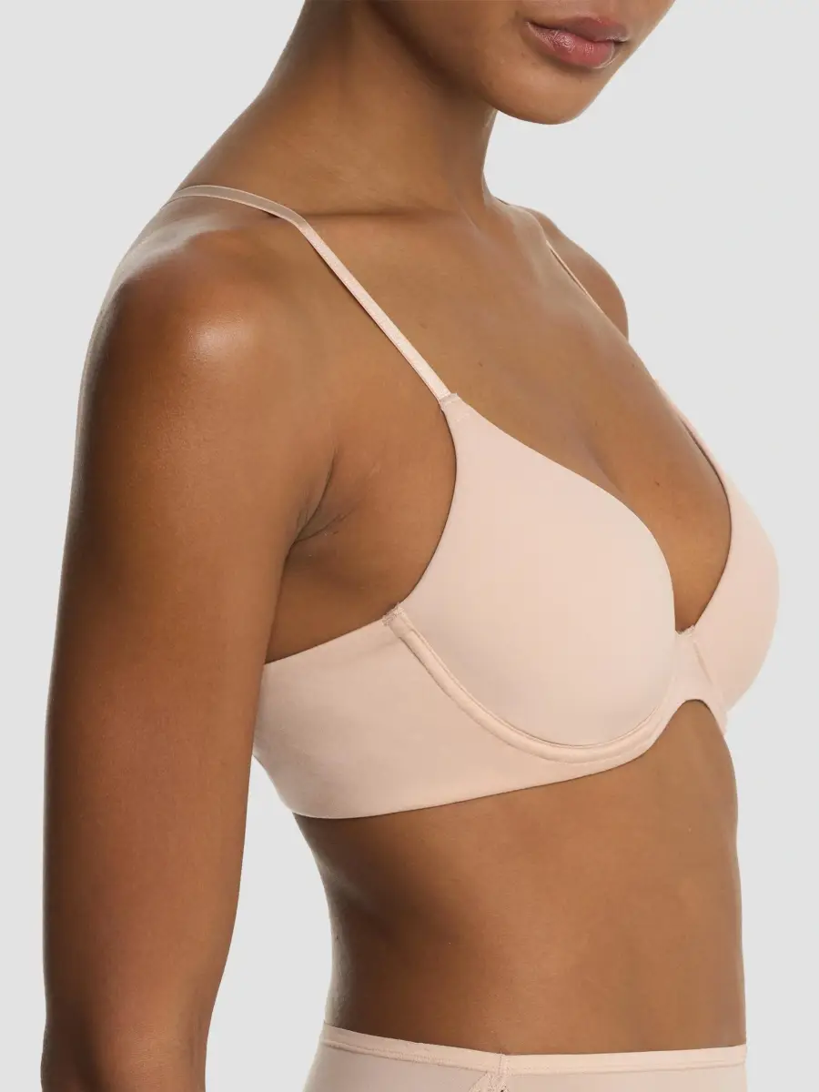 Natori Women's Soft Focus Convertible Demi T-Shirt Bra | Thumbnail 2 Natori Women's Soft Focus Convertible Demi T-Shirt Bra | Thumbnail 2