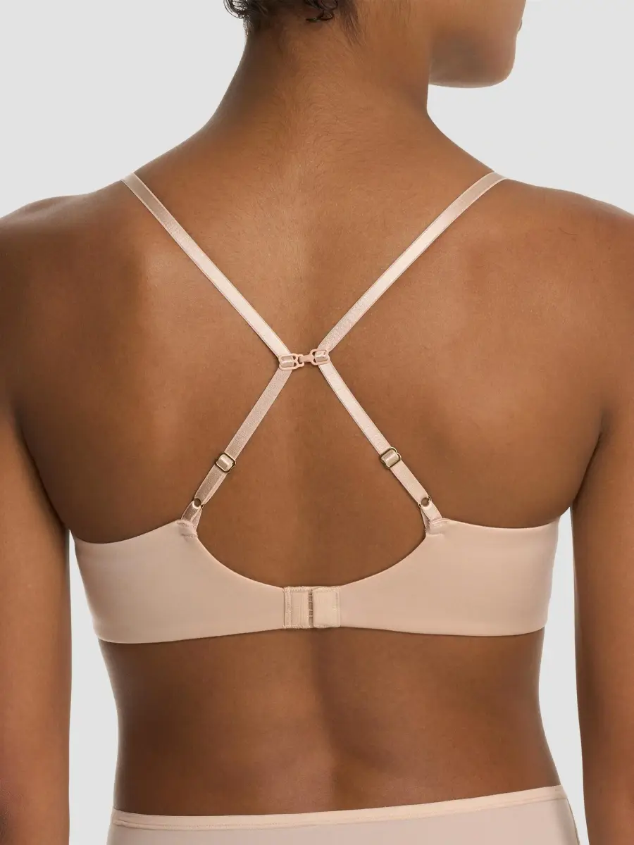 Natori Women's Soft Focus Convertible Demi T-Shirt Bra | Thumbnail 4 Natori Women's Soft Focus Convertible Demi T-Shirt Bra | Thumbnail 4