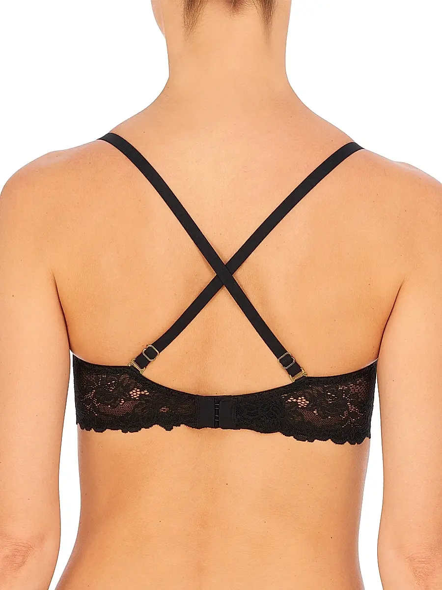Natori Women's Heavenly Lace Convertible Balconette Bra | Thumbnail 4 Natori Women's Heavenly Lace Convertible Balconette Bra | Thumbnail 4