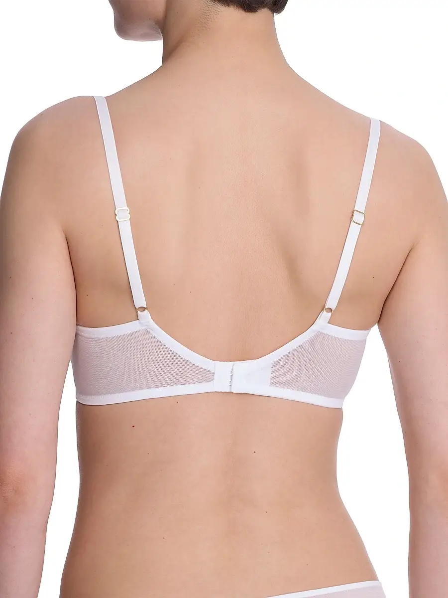 Natori Women's Flora Unlined Lace Balconette Underwire Bra | Thumbnail 3 Natori Women's Flora Unlined Lace Balconette Underwire Bra | Thumbnail 3