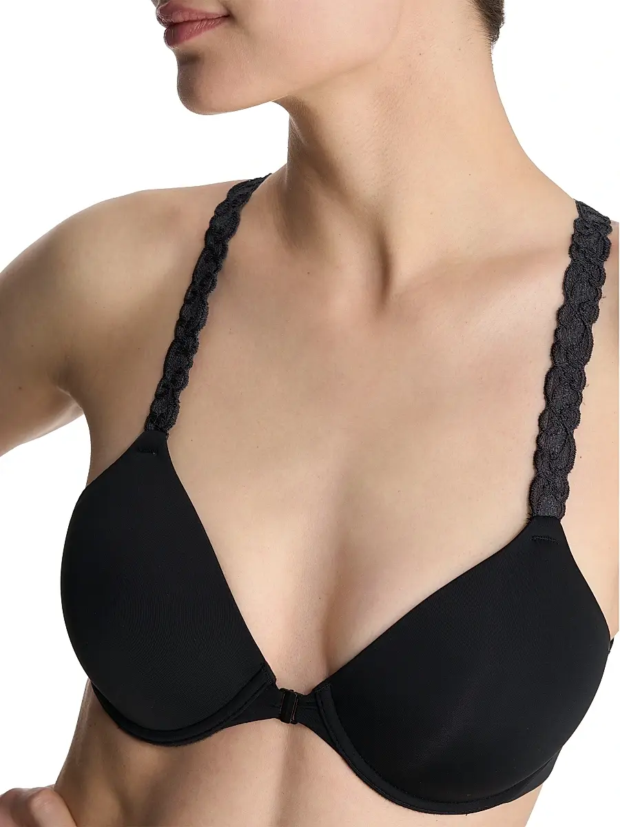Natori Women's Pure Luxe Convertible Front Close T-Shirt Bra | Thumbnail 5 Natori Women's Pure Luxe Convertible Front Close T-Shirt Bra | Thumbnail 5