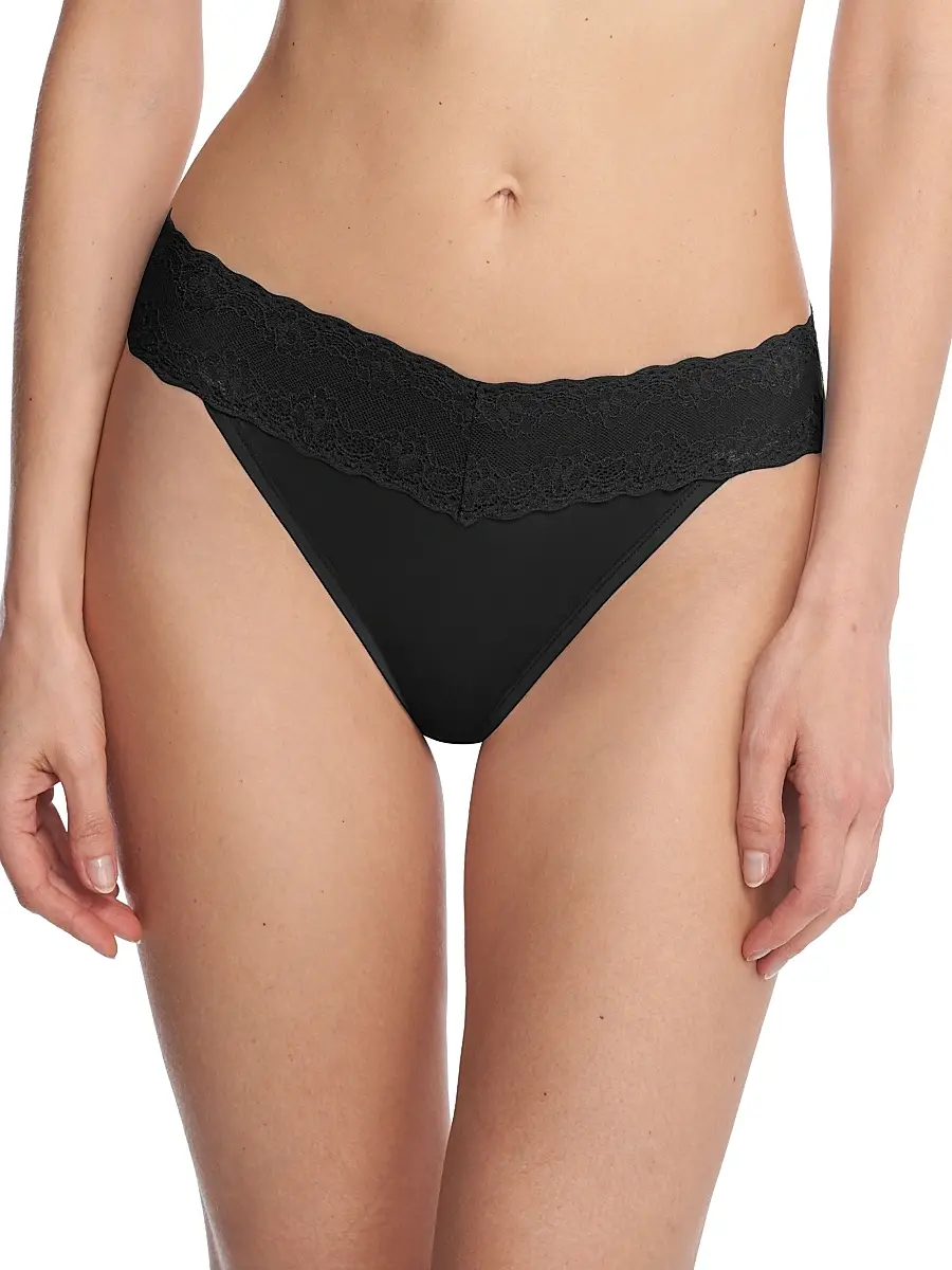 Natori Women's Bliss Perfection One Size French Cut Brief 3-Pack | Thumbnail 2