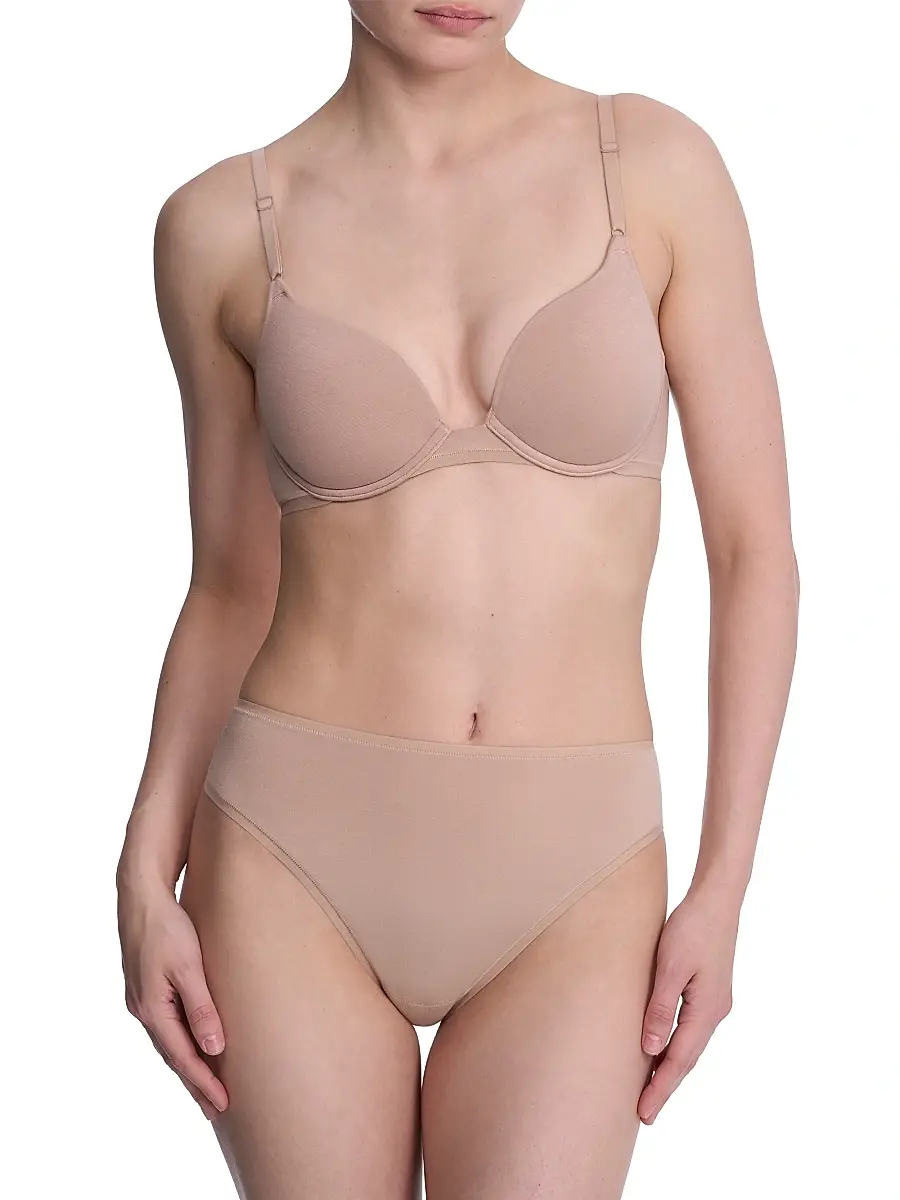 Natori Women's Bliss Cotton Convertible T-Shirt Bra | Thumbnail 6 Natori Women's Bliss Cotton Convertible T-Shirt Bra | Thumbnail 6