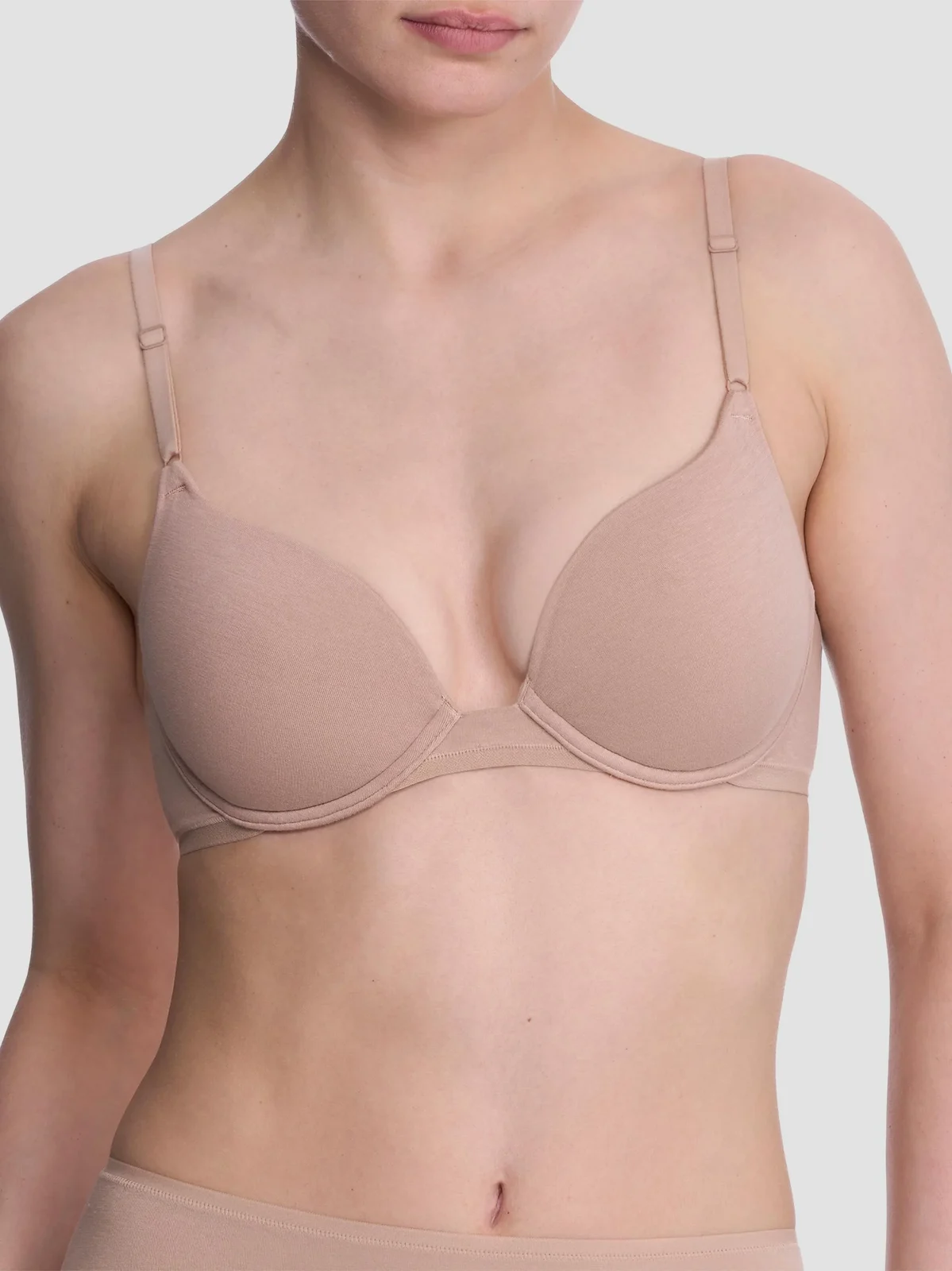 Natori Women's Bliss Cotton Convertible T-Shirt Bra