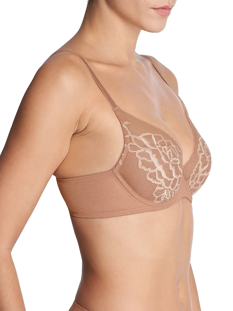 Natori Women's Flora Lace Plunge Bra | Thumbnail 2