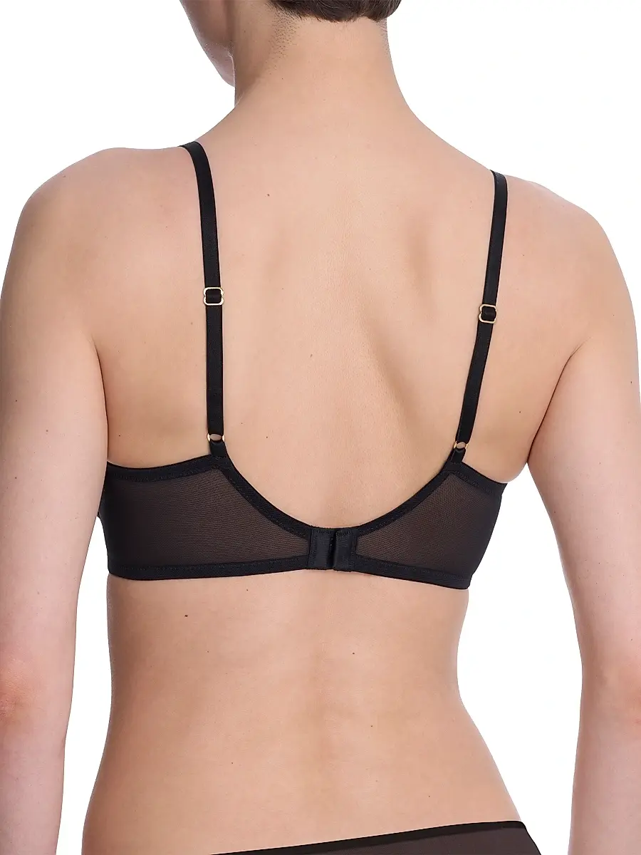 Natori Women's Flora Unlined Lace Balconette Underwire Bra | Thumbnail 4 Natori Women's Flora Unlined Lace Balconette Underwire Bra | Thumbnail 4