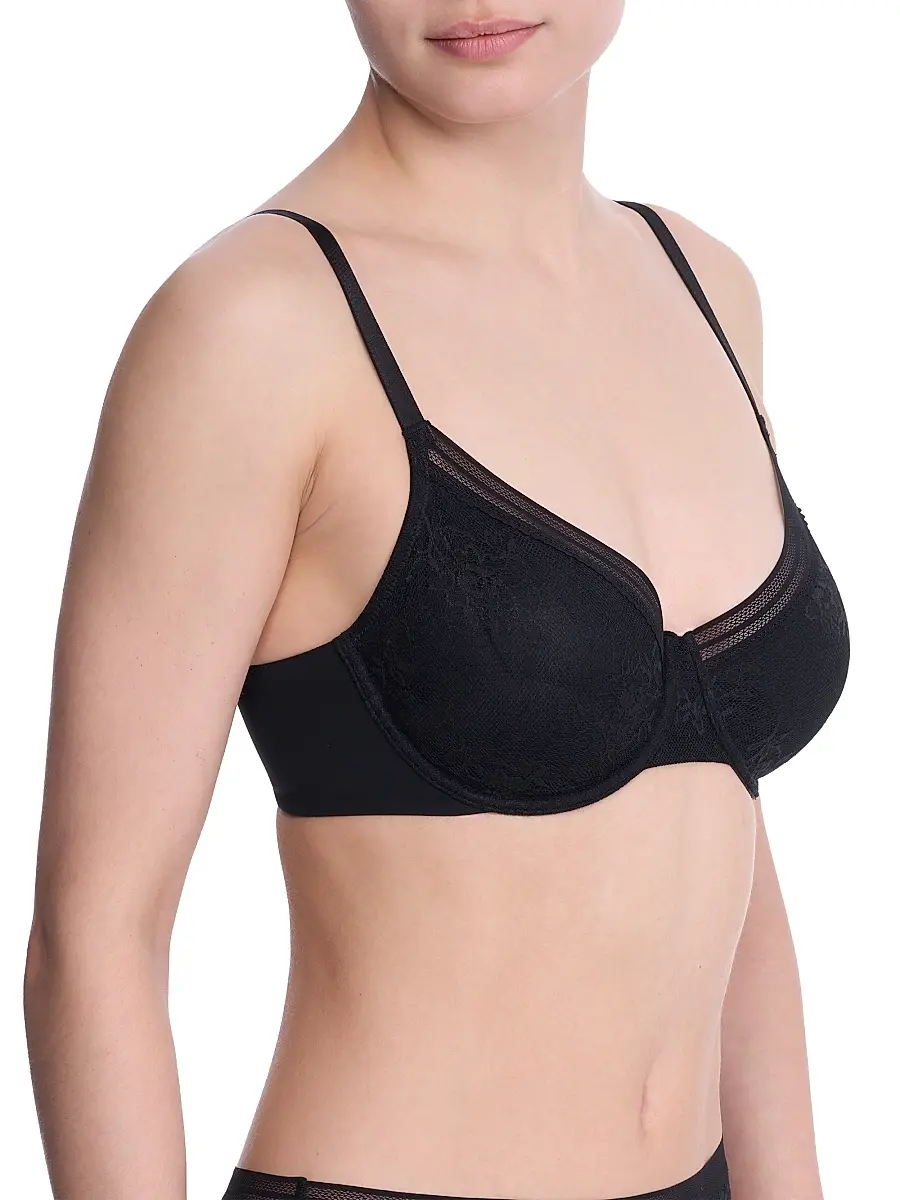 Natori Women's Love Lace Unlined Back Smoothing T-Shirt Bra | Thumbnail 3 Natori Women's Love Lace Unlined Back Smoothing T-Shirt Bra | Thumbnail 3