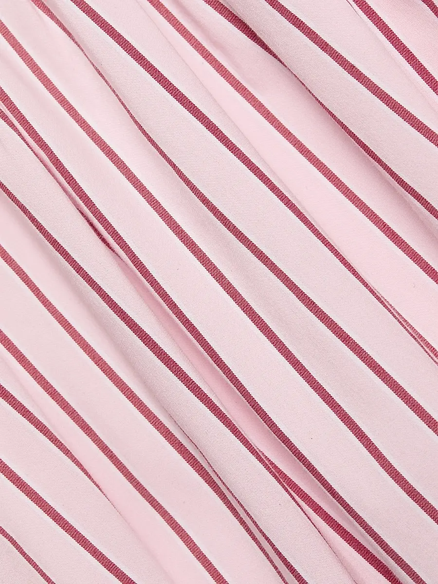 Cinq à Sept Women's Dagna Striped Cotton-Blend Midi-Dress | Thumbnail 7 Cinq à Sept Women's Dagna Striped Cotton-Blend Midi-Dress | Thumbnail 7