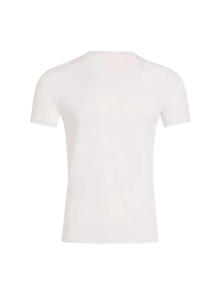 Commando Men's Premier Stretch-Cotton V-Neck Undershirt - White | Image 1 Commando Men's Premier Stretch-Cotton V-Neck Undershirt - White | Image 1