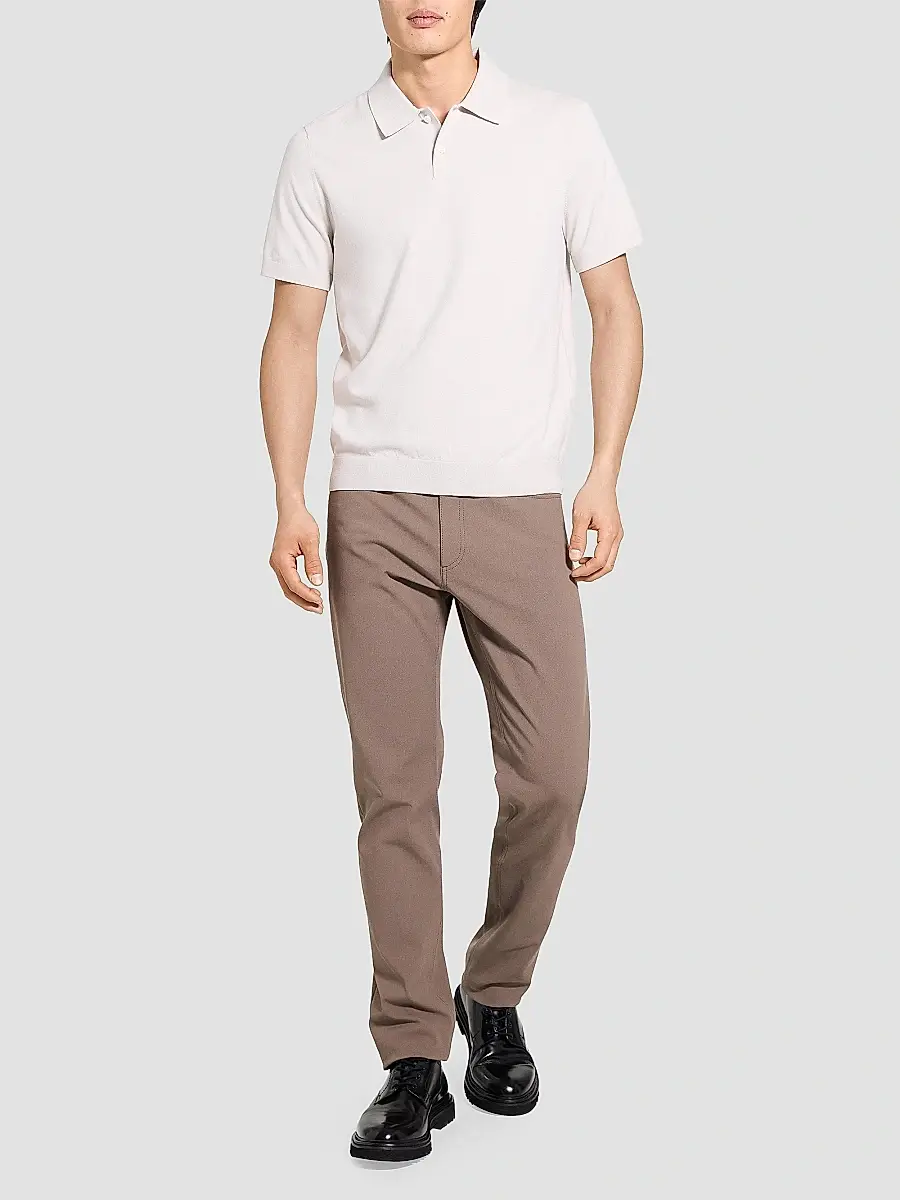 Theory Men's Soris Knit Polo Shirt | Thumbnail 2 Theory Men's Soris Knit Polo Shirt | Thumbnail 2
